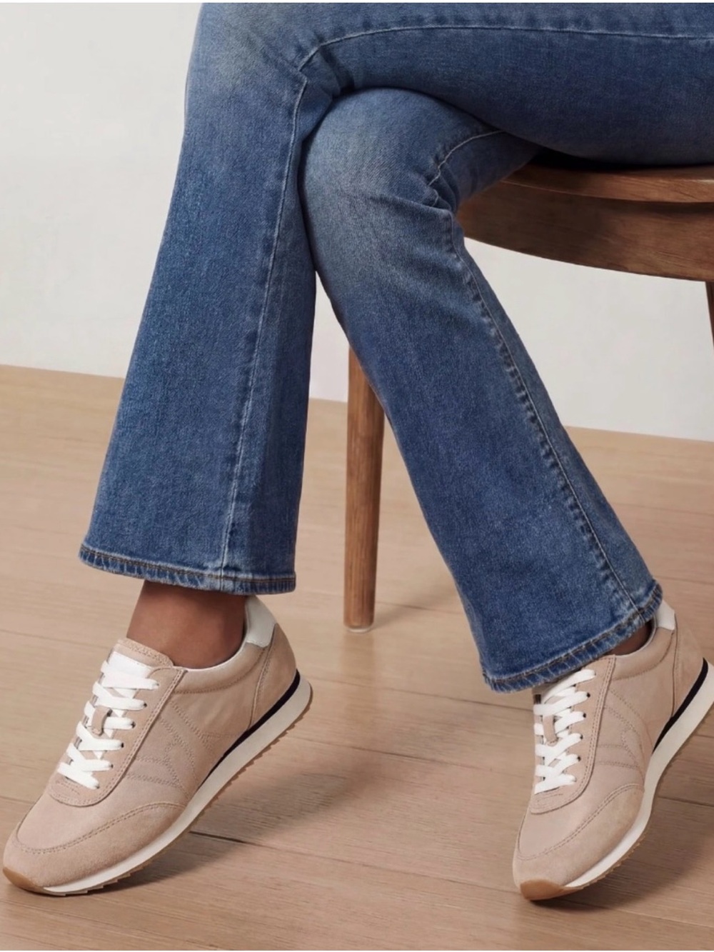 Veronica Beard Penrose Sneaker Beige Suede and Twill Slip-on Sneaker Size 9